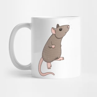 Cute, brown rat design for ratlovers Mug